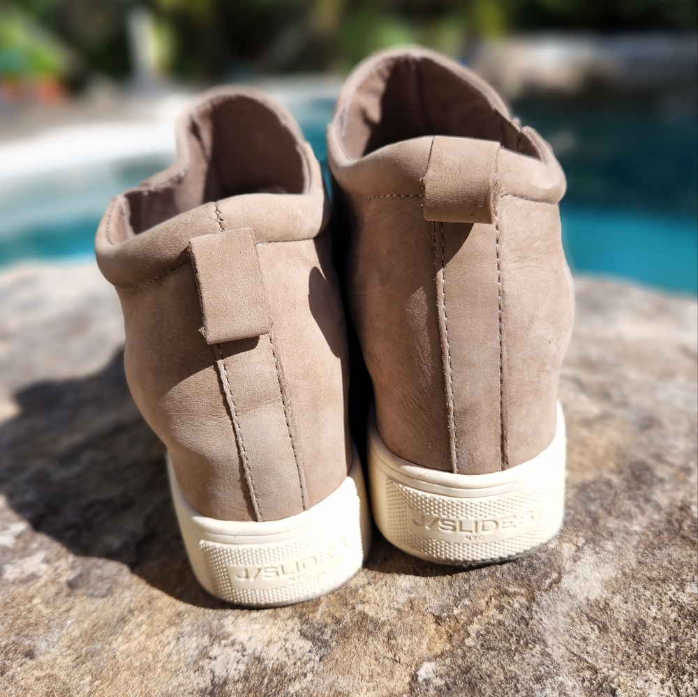 J Slides Sallie Platform Wedge Sneaker - Picture 4 of 8